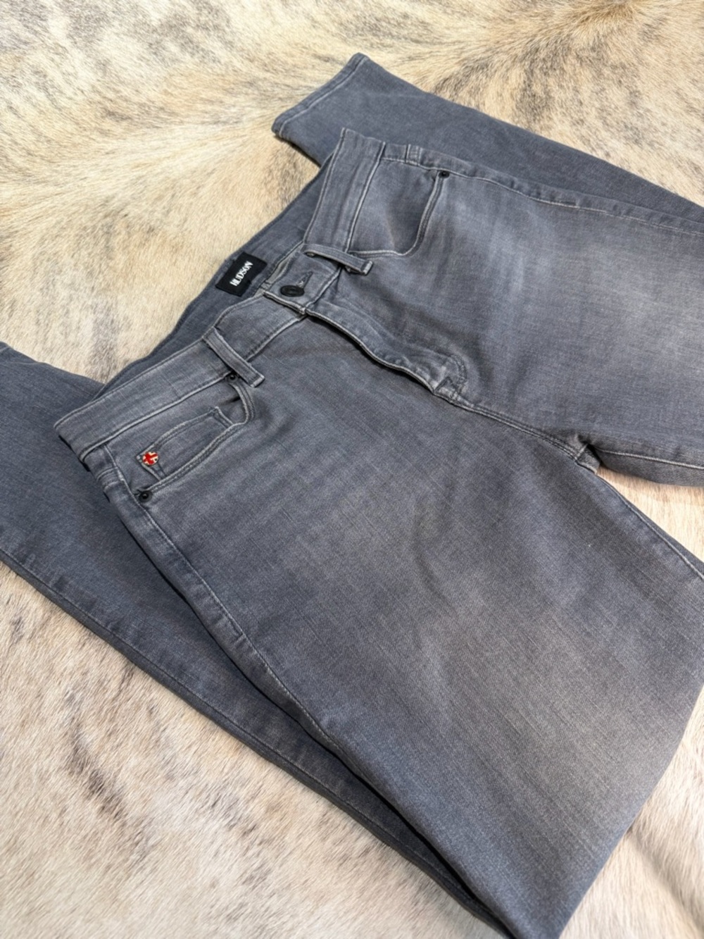 Hudson Blair High Rise Women’s Skinny Ankle Jeans Gray Wash Size 29